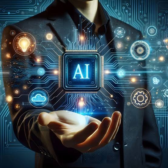 AI-powered software development illustration